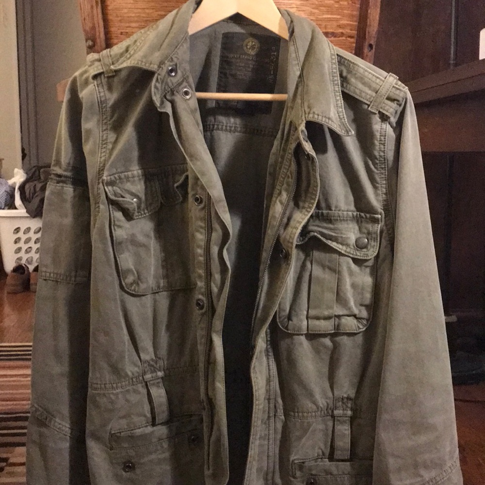 Lucky Brand Green Army Jacket